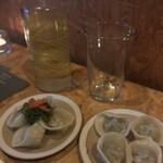 582 水餃子とお酒 - 