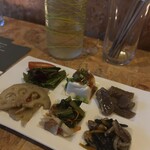 582 水餃子とお酒 - 