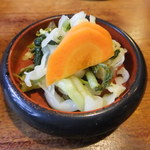 石橋うなぎ店 - 漬物