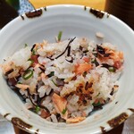 御料理 良所 - 白山鱒ごはん