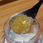 御料理 良所 - 巣蜜うまし♪