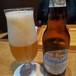 御料理 良所 - ヒューガルデンホワイト