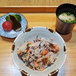 御料理 良所 - 白山鱒ごはん