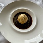 ベッラ・ヴィスタ - ラムレーズンアイスのアッフォガート