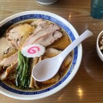 白河手打中華そば 大志 エビスヤいわき分店 - 