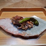 御料理 良所 - 阿波尾鶏焼き