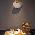 御料理 良所 - 夏らしい入口の設え