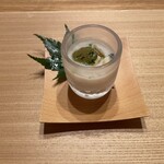 日本料理 e. - 鮑をこんなふうにアレンジする