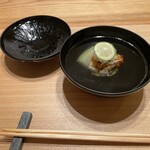 日本料理 e. - キンキに冬瓜とズッキーニ