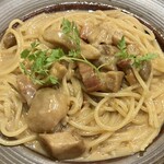 Trattoria M's - ポルチーニ茸のクリームソース