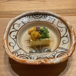 日本料理 e. - たまご豆腐に雲丹？