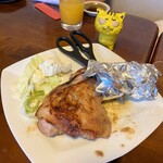 地鶏と鮮魚のお店 あおいや - 香川県の骨付き鳥（若）　1,390円（税込）