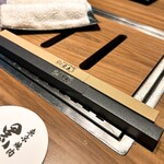 東京焼肉 黒木 - お箸もらった！