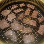 焼肉Dining景福苑 - ロース焼いたもの