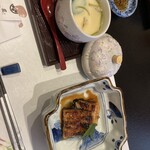 味彩 あらい - 鰻、茶碗蒸し