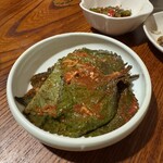 釜山港 - エゴマキムチ