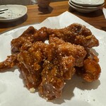 釜山港 - ヤンニョムチキン　半分