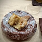 313888832 - 生姜醤油焼きっていいですね、北寄貝。