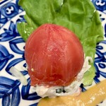 GRILL1930 つばめグリル - フルーツトマトのファルシーサラダ②