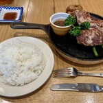 GRILL1930 つばめグリル - ハンブルグステーキと熊本あか牛のステーキ③