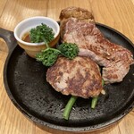 GRILL1930 つばめグリル - ハンブルグステーキと熊本あか牛のステーキ①