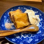 炭火と酒と肴 七福八郎 - カス天　これ夜中に食べたくなるんだよなぁ