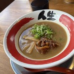 徳島ラーメン人生 - お子様・レディースミニ徳島ラーメン（税込780円）