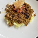 MIX STUDIO - キーマカレー　食べかけ