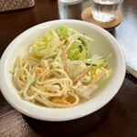 MIX STUDIO - セットのサラダ　コンソメスープもあります