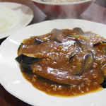龍屋 - 麻婆ナス定食