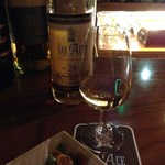 the BAR ACE - H26.10　2杯目：エース2周年記念ボトルグレーンモルト24年物