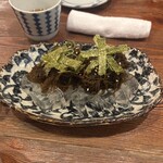 四十八漁場 品川店 - お通しのもずく