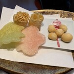 茶房 半兵衛 - 花びら型が美味