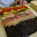 延喜寿し - 特上太巻きの仕込み✯