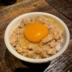 若鳥焼き もばら - そぼろ玉子かけごはん