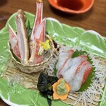 札幌蟹本家 福岡那之川店 - お刺身