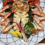 札幌蟹本家 福岡那之川店 - 花咲ガニ