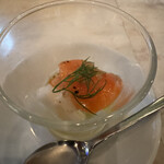 THETA　MU - お通しのジュレ　毎回違う！