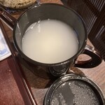 みやじま達磨 - そば湯
