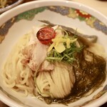 渋谷中華そば saji. - 鶏出汁昆布水つけ麺