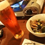 貝賊 - 生ビール＆亀の手