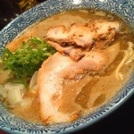 頑固麺 - 2014年1月 煮干し鶏豚骨