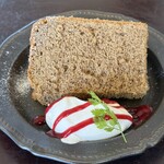 カフェ・ド・ラパン - 紅茶シフォンケーキ