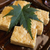そば会席 立会川 吉田家 - 玉子焼き