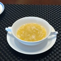 ホテルオークラレストラン名古屋 中国料理 桃花林 - ホリデープレートランチのスープ