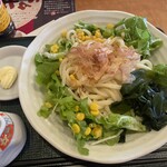 和風レストラン まるまつ - 料理写真:サラダうどん……前と変わりすぎ( ；꒳​；  )