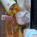 BURGER KING - 朝食セット＋サンド1個追加