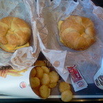 BURGER KING - 朝食セット＋サンド1個追加