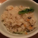 鳥キング - 鶏釜飯炊きあがり