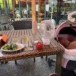 クッチーナ デル カンポ - テラス席はガラガラですよ～